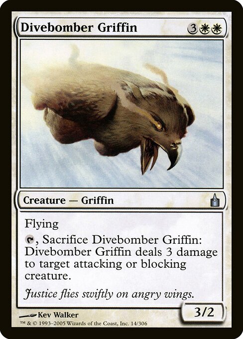 Grifo Bombardeiro de Mergulho — Ravnica: City of Guilds 14