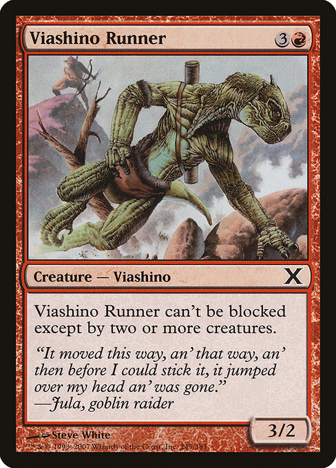 Velocista Viashino — Tenth Edition 245