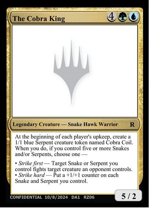 The Cobra King — Unknown Event RZ06