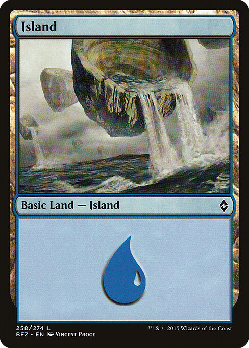 Ilha — Battle for Zendikar 258a