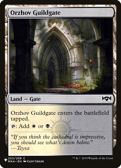 Portão da Guilda Orzhov — The List RNA-253