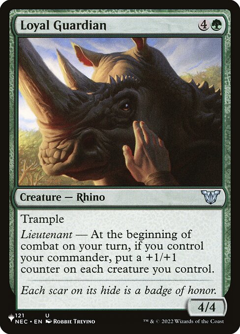 Guardião Leal — The List NEC-121