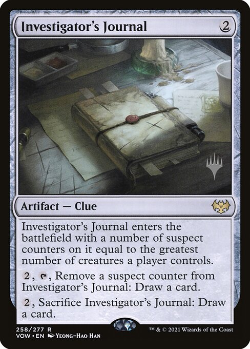 Diário do Investigador — Innistrad: Crimson Vow Promos 258p