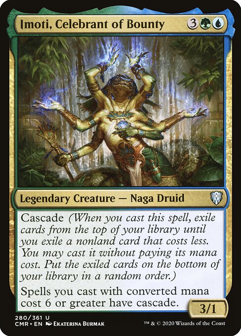 Imoti, Celebrante da Generosidade — Commander Legends 280