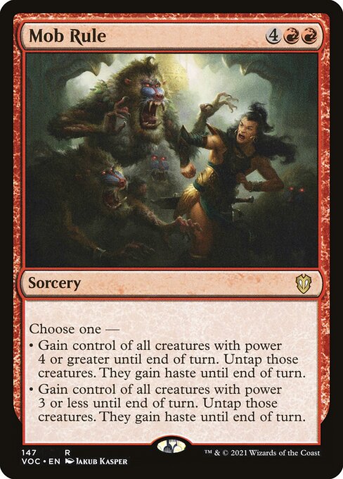 Controle de Turba — Crimson Vow Commander 147