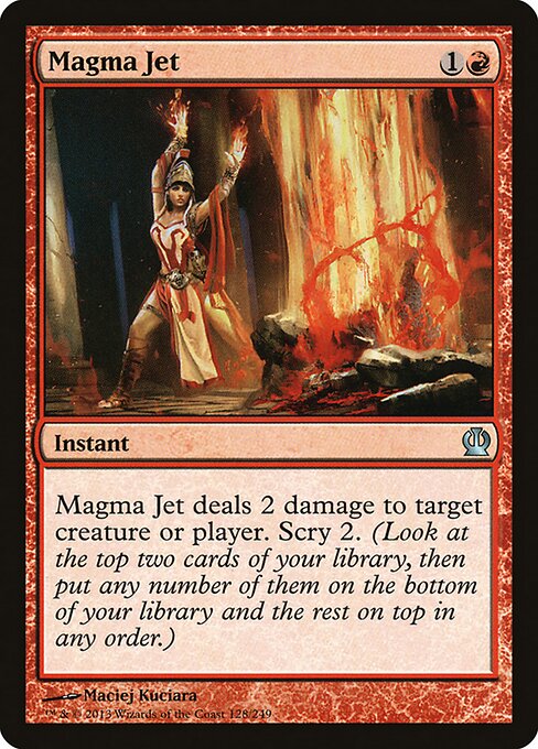 Jato de Magma — Theros 128