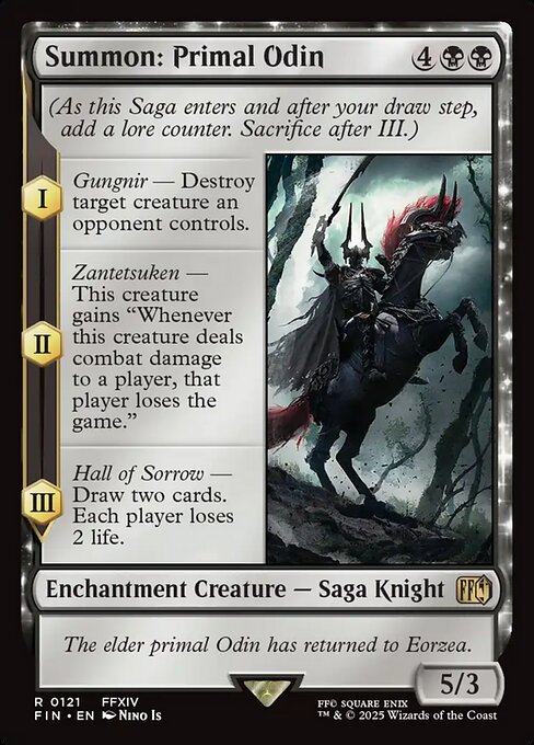 Summon: Primal Odin — Final Fantasy 121
