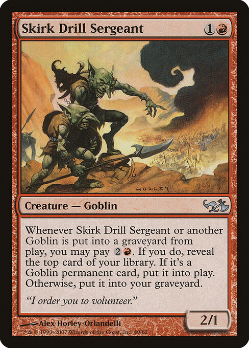 Sargento Perfurador de Skirk — Duel Decks: Elves vs. Goblins 49