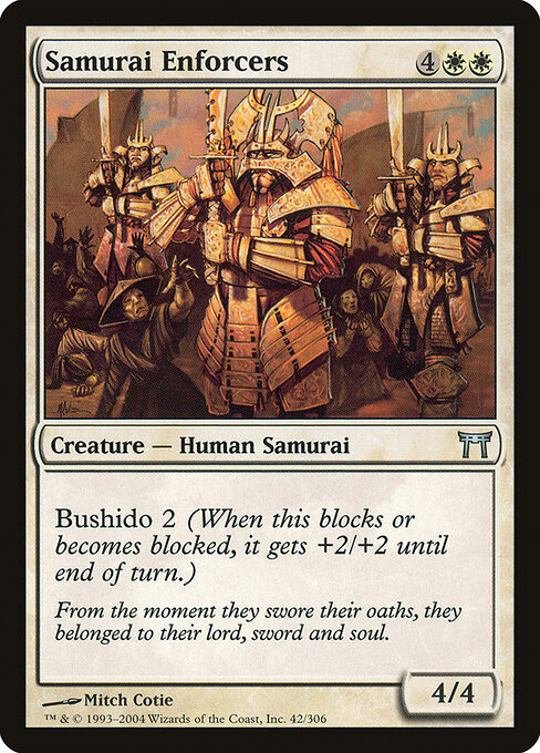 Impositores Samurais — Champions of Kamigawa 42