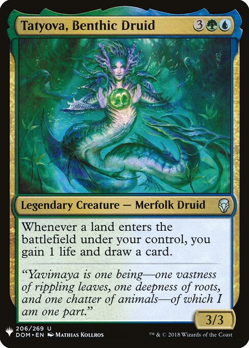 Tatyova, Druida Bêntica — The List DOM-206