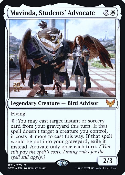 Mavinda, Defensora dos Estudantes — Strixhaven: School of Mages Promos 21s