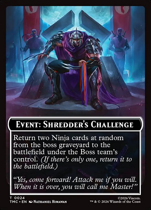 Event: Shredder's Challenge — Teenage Mutant Ninja Turtles Eternal Tokens 24