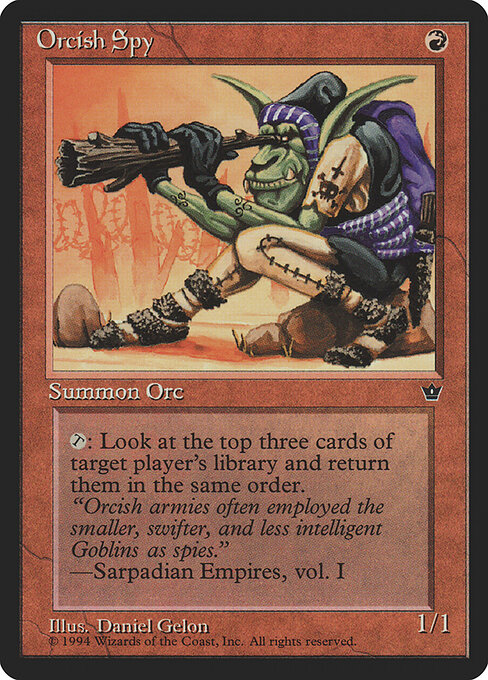 Espião Orc — Fallen Empires 61b