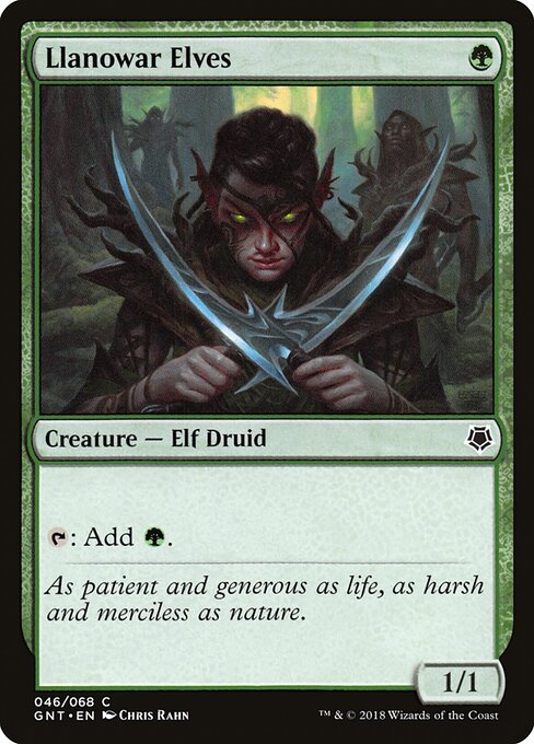 Elfos de Llanowar — Game Night 46