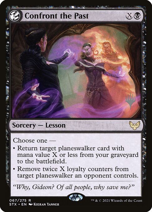 Confrontar o Passado — Strixhaven: School of Mages Promos 67p