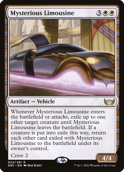 Limusine Misteriosa — Streets of New Capenna Promos 22p