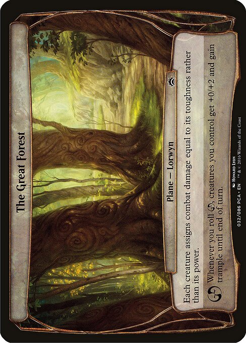 A Grande Floresta — Planechase Anthology Planes 32