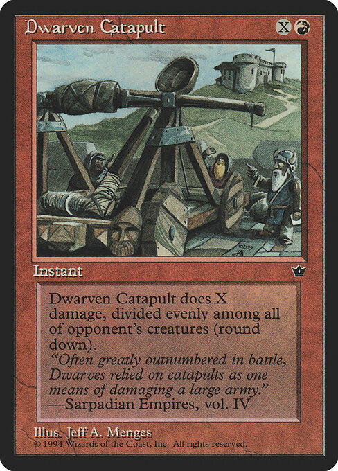 Catapulta dos Anões — Fallen Empires 51