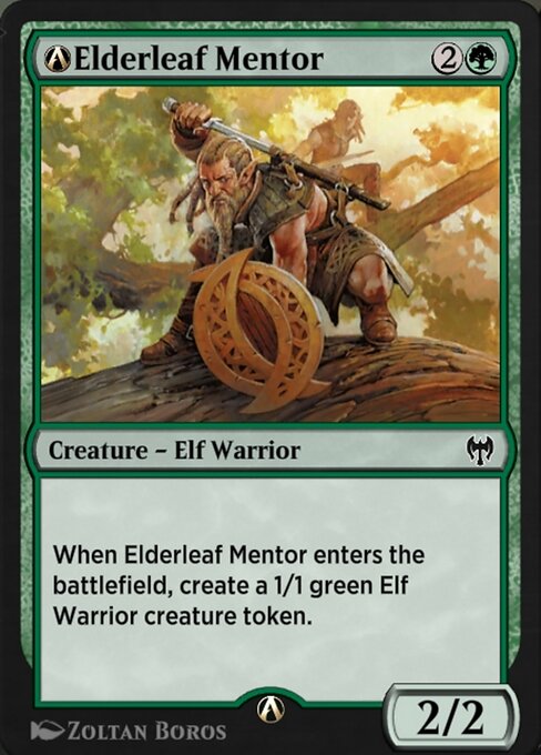 A-Elderleaf Mentor — Kaldheim A-165