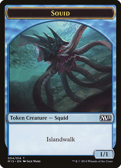 Squid — Magic 2015 Tokens 4