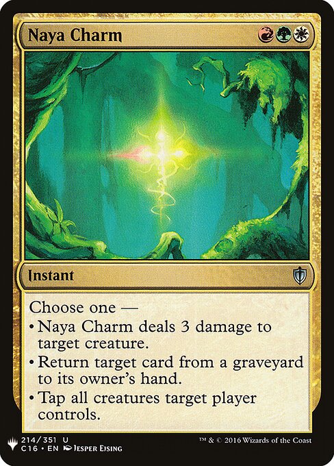 Medalhão de Naya — The List C16-214
