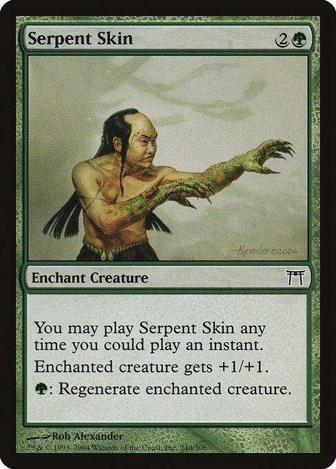 Pele de Serpente — Champions of Kamigawa 240