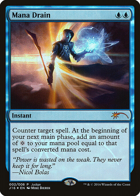 Drenagem de Mana — Judge Gift Cards 2016 2