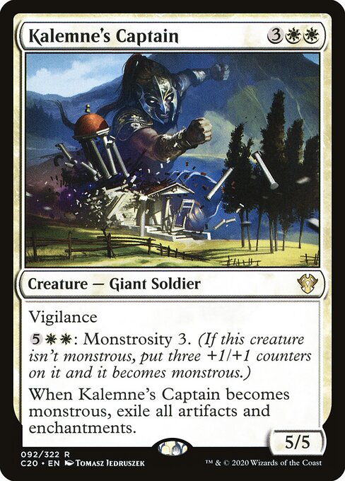 Capitão de Kalemne — Commander 2020 92