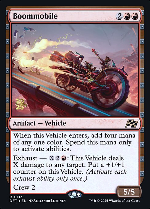 Boommobile — Aetherdrift Promos 113s