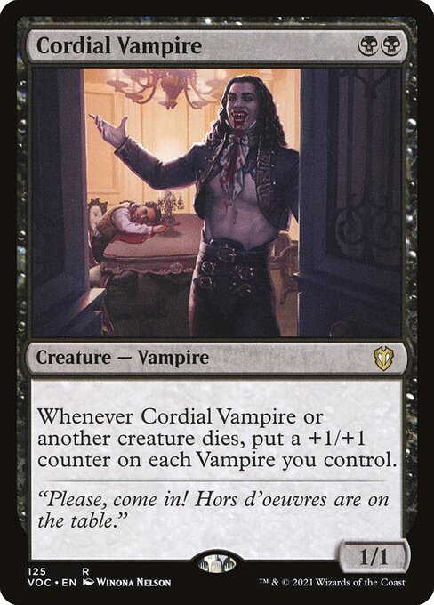 Vampiro Cordial — Crimson Vow Commander 125