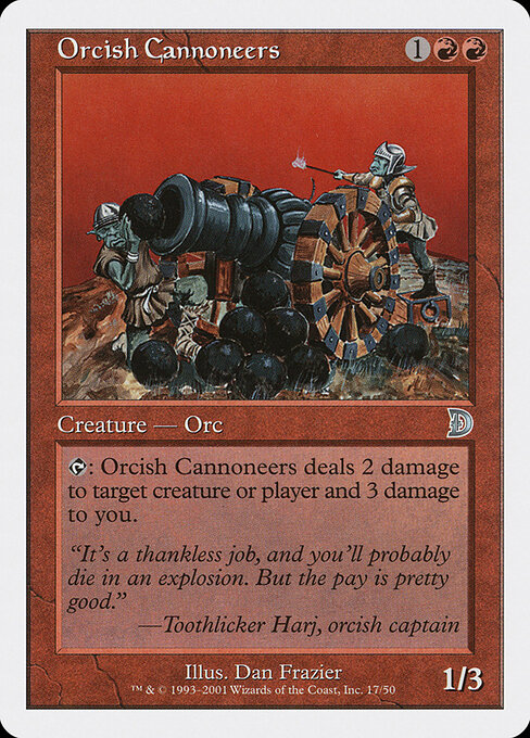 Canhoneiros Orcs — Deckmasters 17