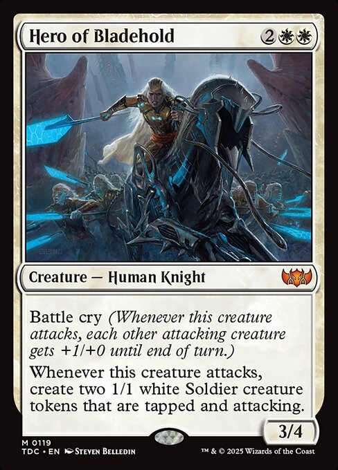 Herói de Bladehold — Tarkir: Dragonstorm Commander 119