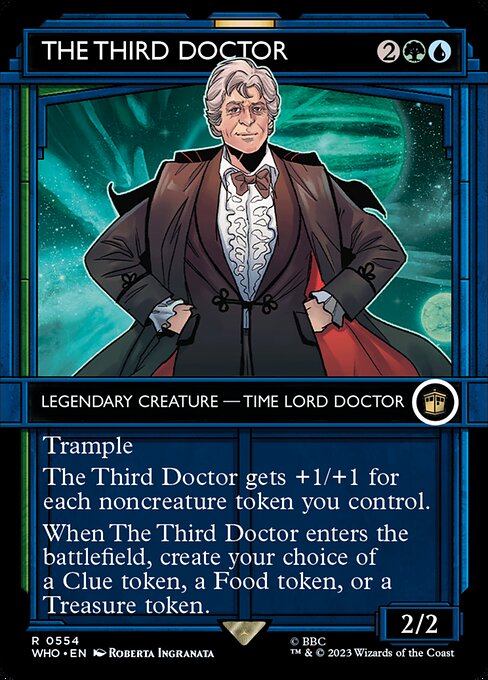 The Third Doctor — Doctor Who 554