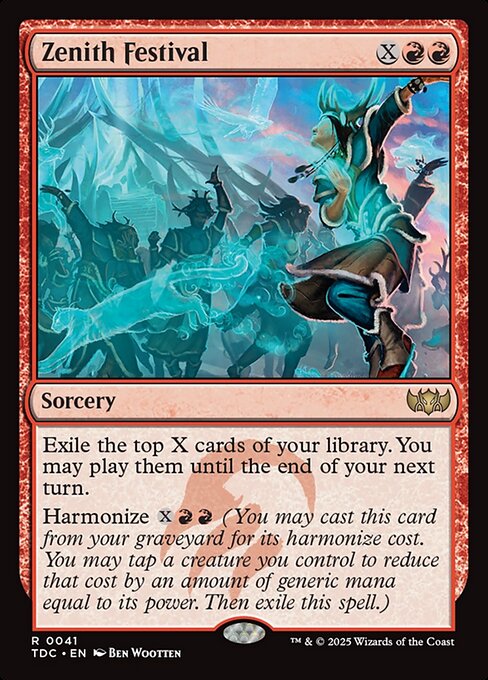 Zenith Festival — Tarkir: Dragonstorm Commander 41