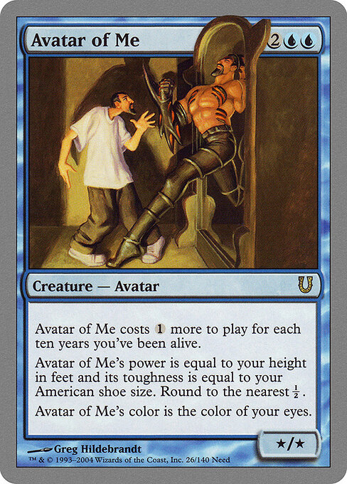 Avatar of Me — Unhinged 26