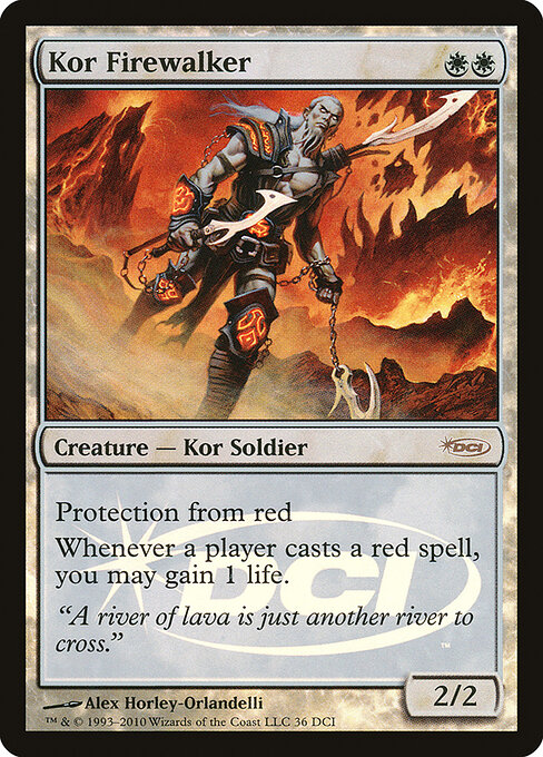 Andarilho do Fogo Kor — DCI Promos 36
