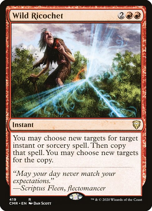 Ricochete Selvagem — Commander Legends 419