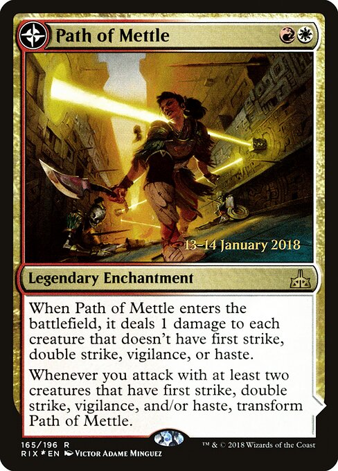 Path of Mettle — Rivals of Ixalan Promos 165s