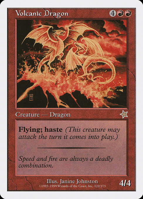 Dragão Vulcânico — Starter 1999 122