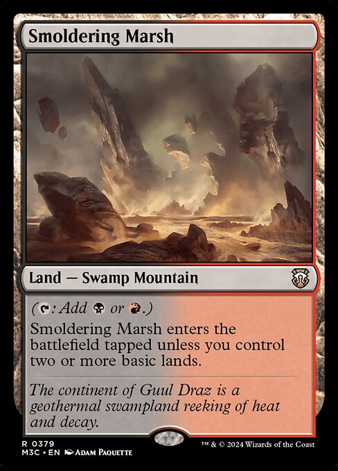 Pântano Ardente — Modern Horizons 3 Commander 379