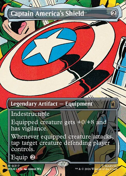 Captain America's Shield — Marvel Super Heroes 317