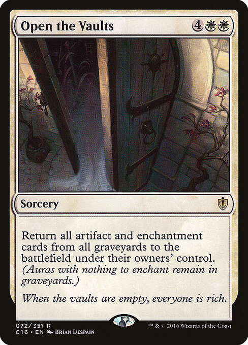 Abrir os Cofres — Commander 2016 72