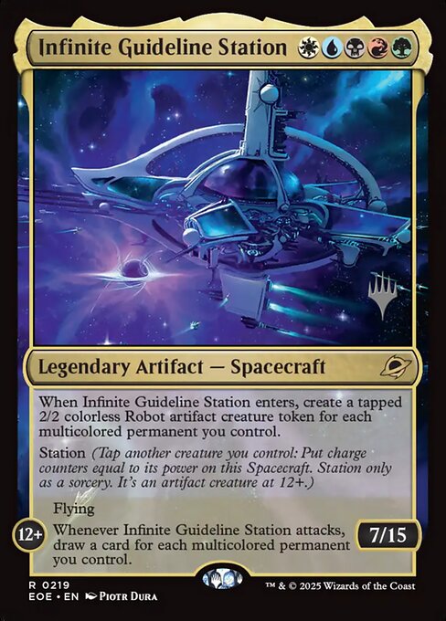 Infinite Guideline Station — Edge of Eternities Promos 219p