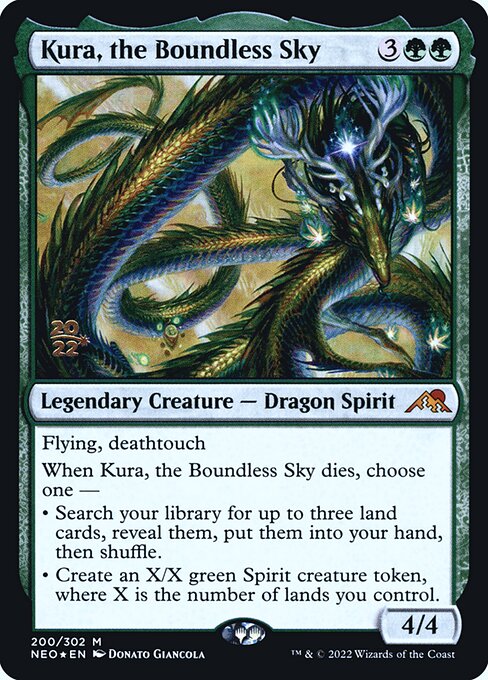 Kura, o Céu Ilimitado — Kamigawa: Neon Dynasty Promos 200s