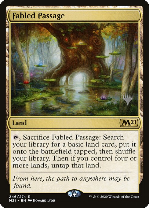 Passagem Fabulosa — Core Set 2021 Promos 246p