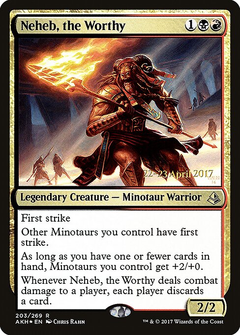 Neheb, o Digno — Amonkhet Promos 203s