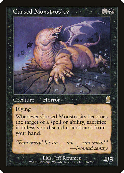Monstruosidade Amaldiçoada — Odyssey 126