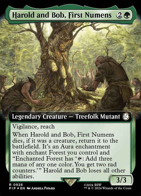 Harold and Bob, First Numens — Fallout 926