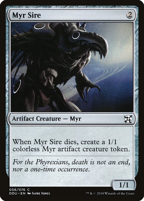 Senhor Myr — Duel Decks: Elves vs. Inventors 58