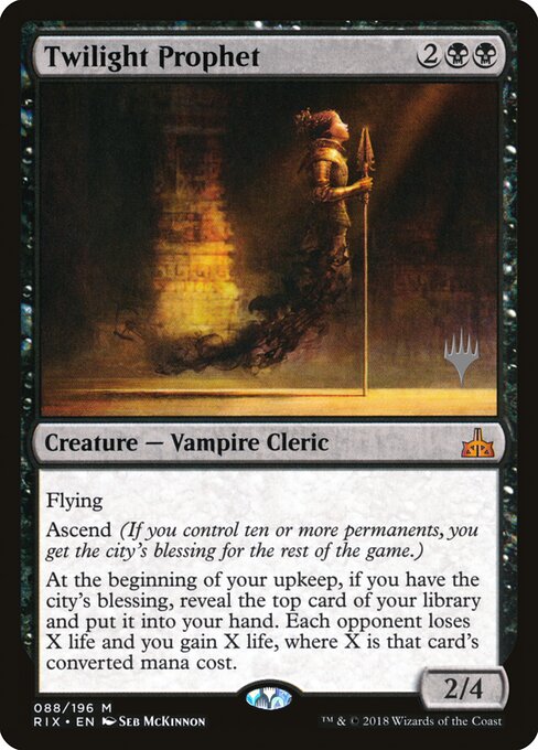 Profeta do Crepúsculo — Rivals of Ixalan Promos 88p